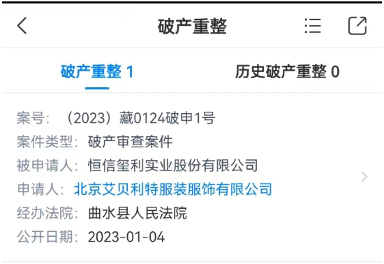 昔日风光“钻石大亨”被“限高”  旗下老牌公司申请破产 股价已暴跌97% 