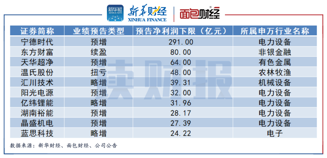 图3：2022年业绩预告净利润下限规模排名前十创业板公司.png