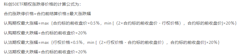 上交所：6月5日上市交易科创50ETF期权 涨跌幅参数适应性调整为20% 