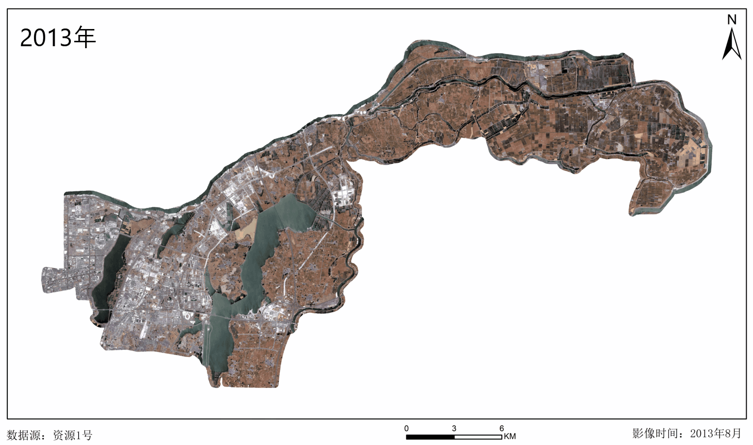 卫星影像2013-2023