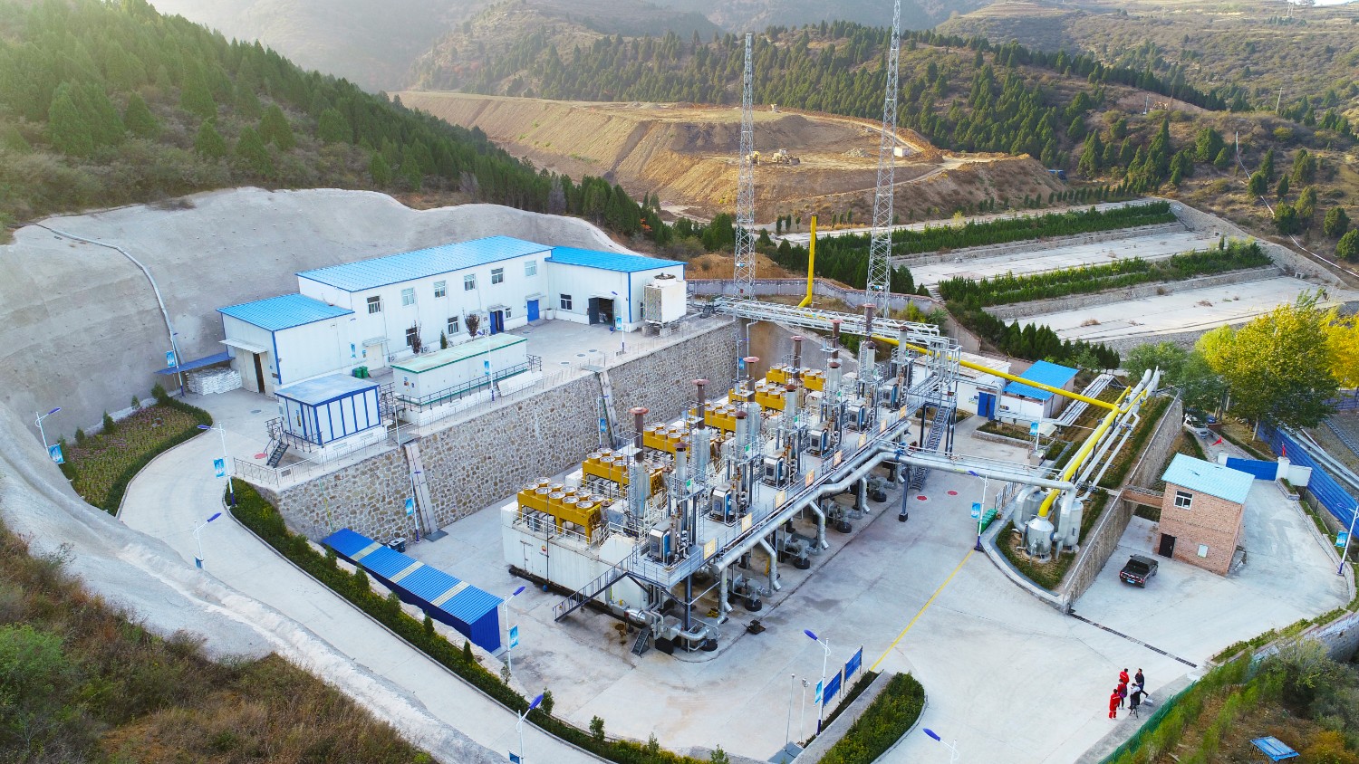 济柴大功率气体发电机组服务于山西瓦斯发电项目 高甲佳摄.jpg