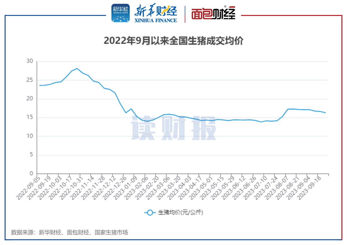 【读财报】上市猪企9月销量同比上升近21% 正邦科技、金新农销量下滑 