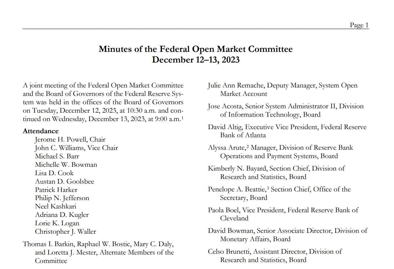 美联储会议纪要：有点“鸽” 但最关键的问题留白了- 中国金融信息网